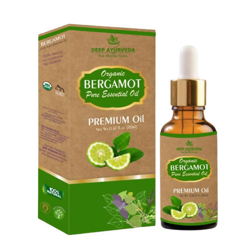 Deep Ayurveda Bergamot Pure Essential Oil | Grocsy