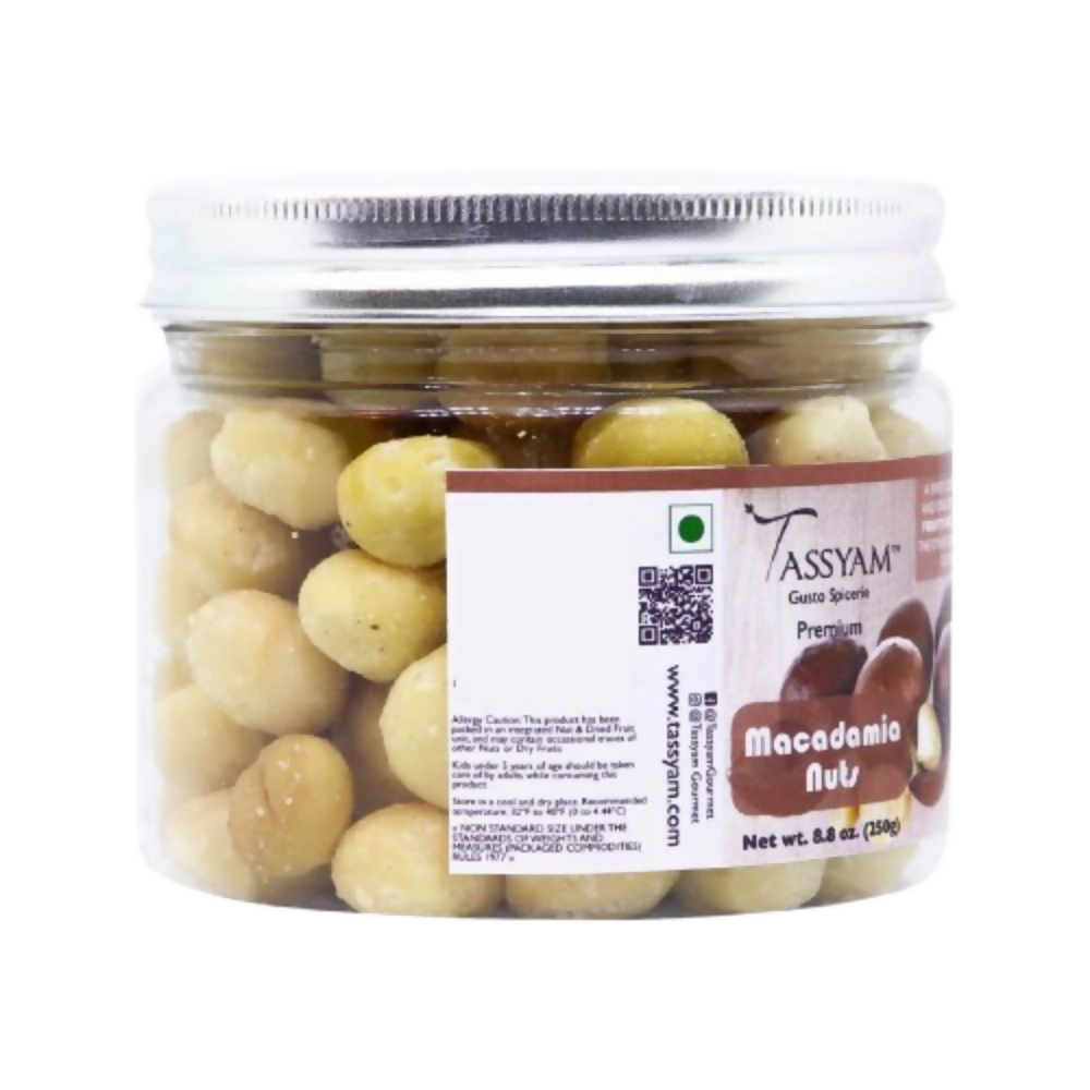 Tassyam Organics Exotic Macadamia Nuts | Grocsy