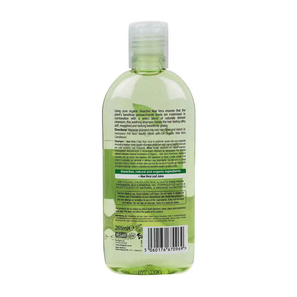 Dr.Organic Aloe Vera Shampoo | Grocsy