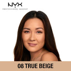 NYX Professional Makeup Can't Stop Won't Stop Full Coverage Foundation - True Beige | Grocsy