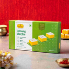 Haldiram's Moong Burfee -No Added Sugar | Grocsy
