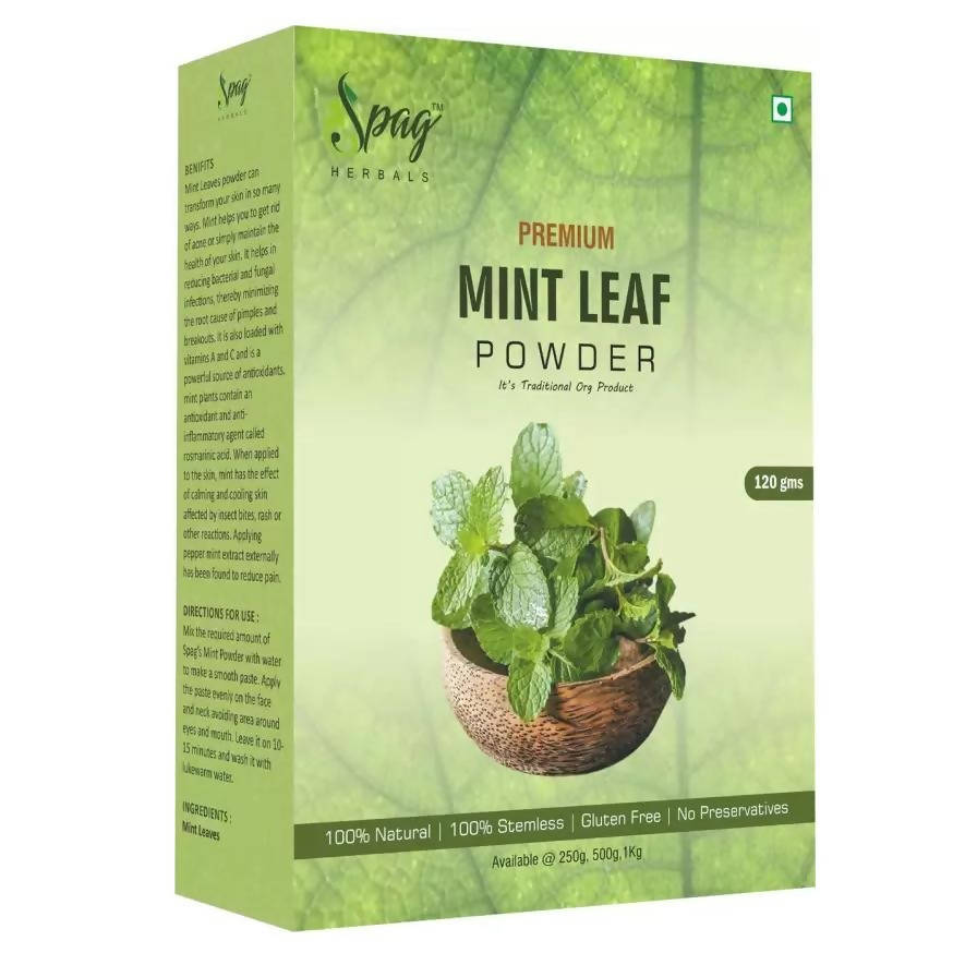 Spag Herbals Premium Mint Leaf Powder | Grocsy