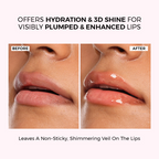 Praush Beauty Pout Cushion Luxe Lip Oil - Satin Shimmery | Grocsy