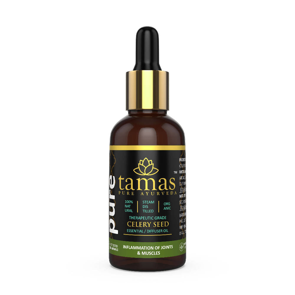 Tamas Pure Ayurveda Organic Celery Seed Essential Oil | Grocsy