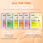 Sanfe Instant Oil Control Papaya Facial Mask | Grocsy
