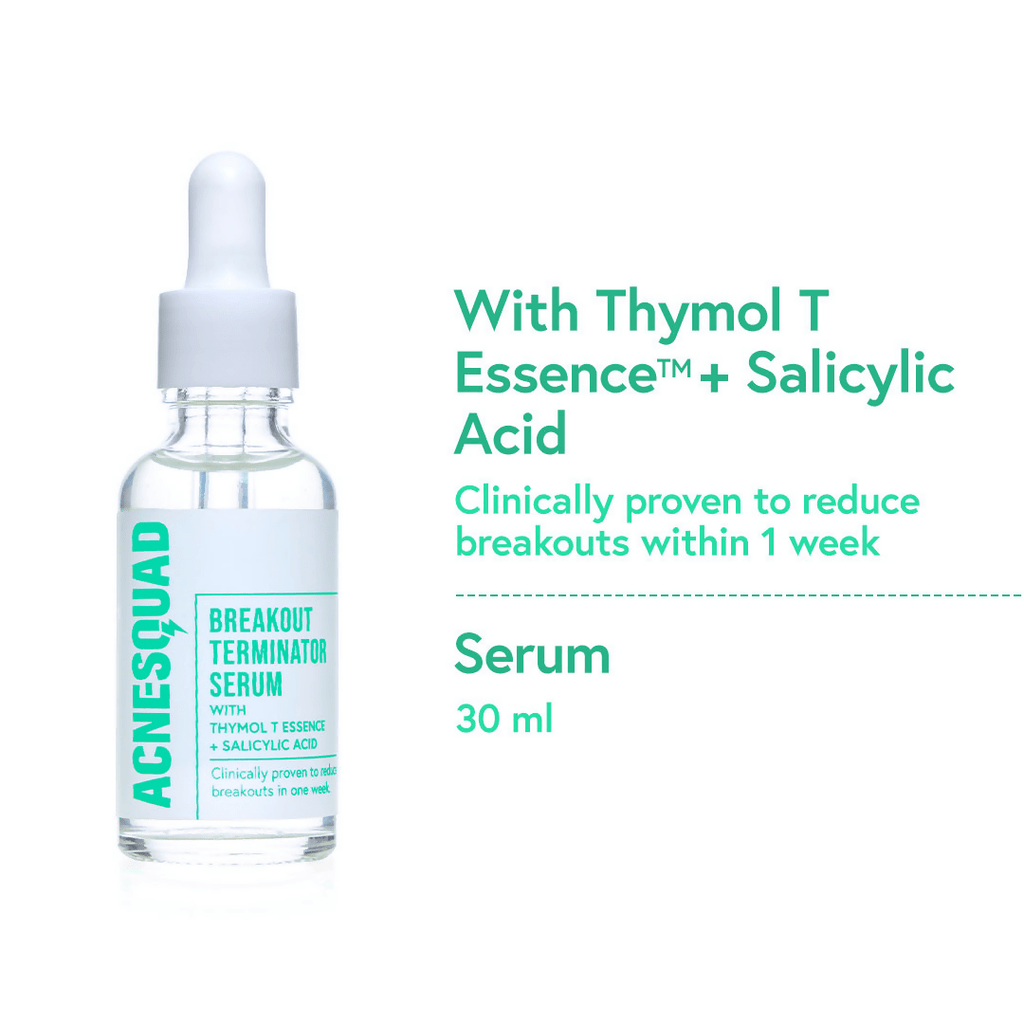 Acne Squad Serum for Active Acne with Thymol T Essence | Grocsy
