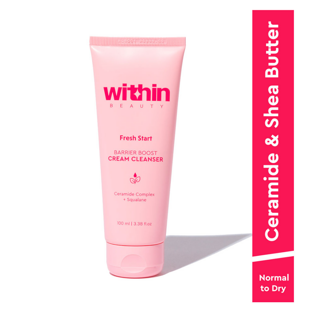 Within Beauty Fresh Start Barrier Boost Cream Face Cleanser | Grocsy