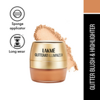 Lakme Ultimate Glam Highlighter - Desert Rose | Grocsy