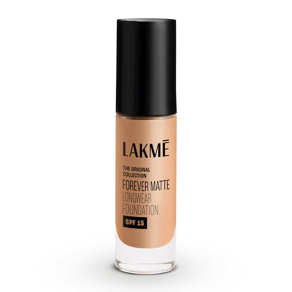 Lakme Forever Matte Longwear Foundation - Warm Natural | Grocsy
