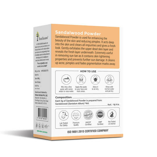 Four Seasons Sandalwood Face Pack Powder | Grocsy