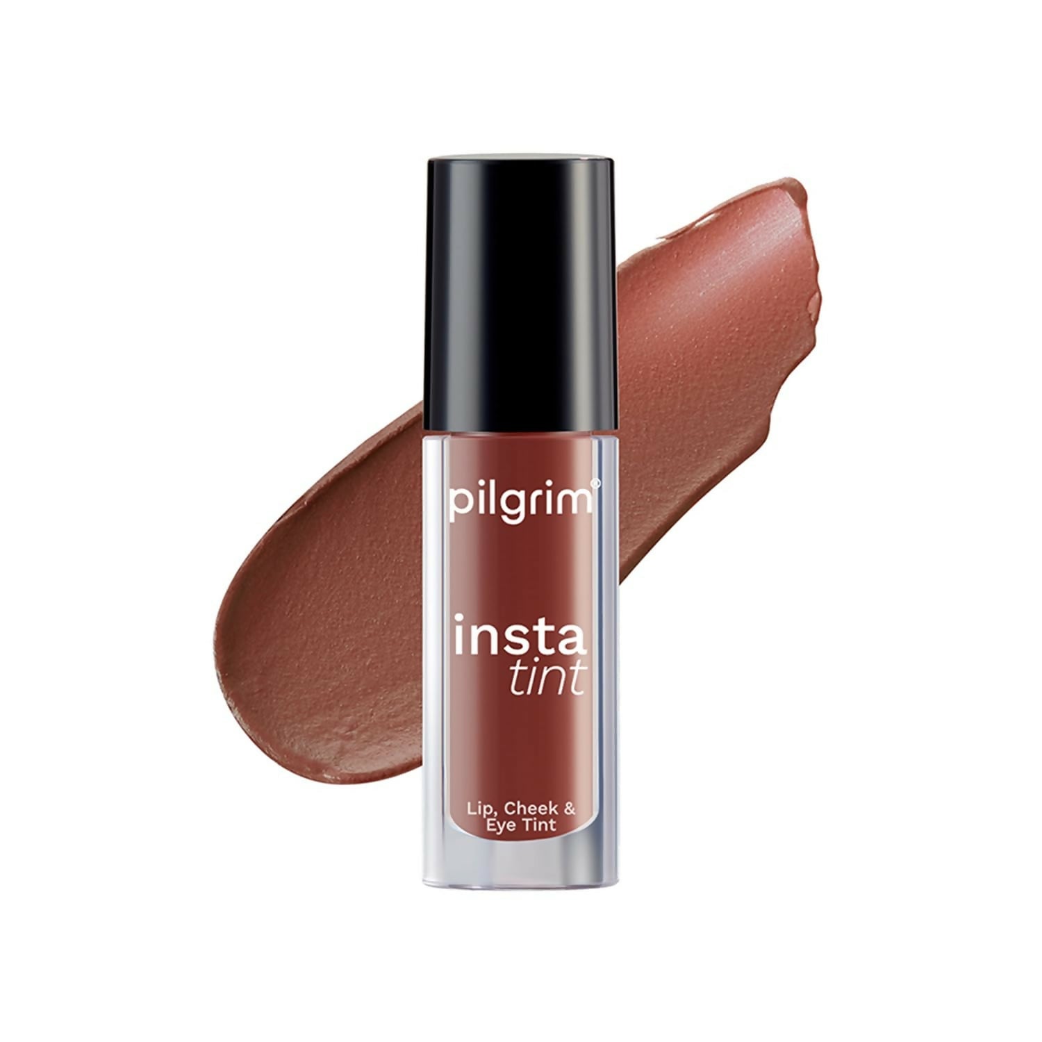 Pilgrim 3 In 1 Lip, Cheek And Eye Tint With Goodness Of Spanish - The Brown Trend -03 | Grocsy