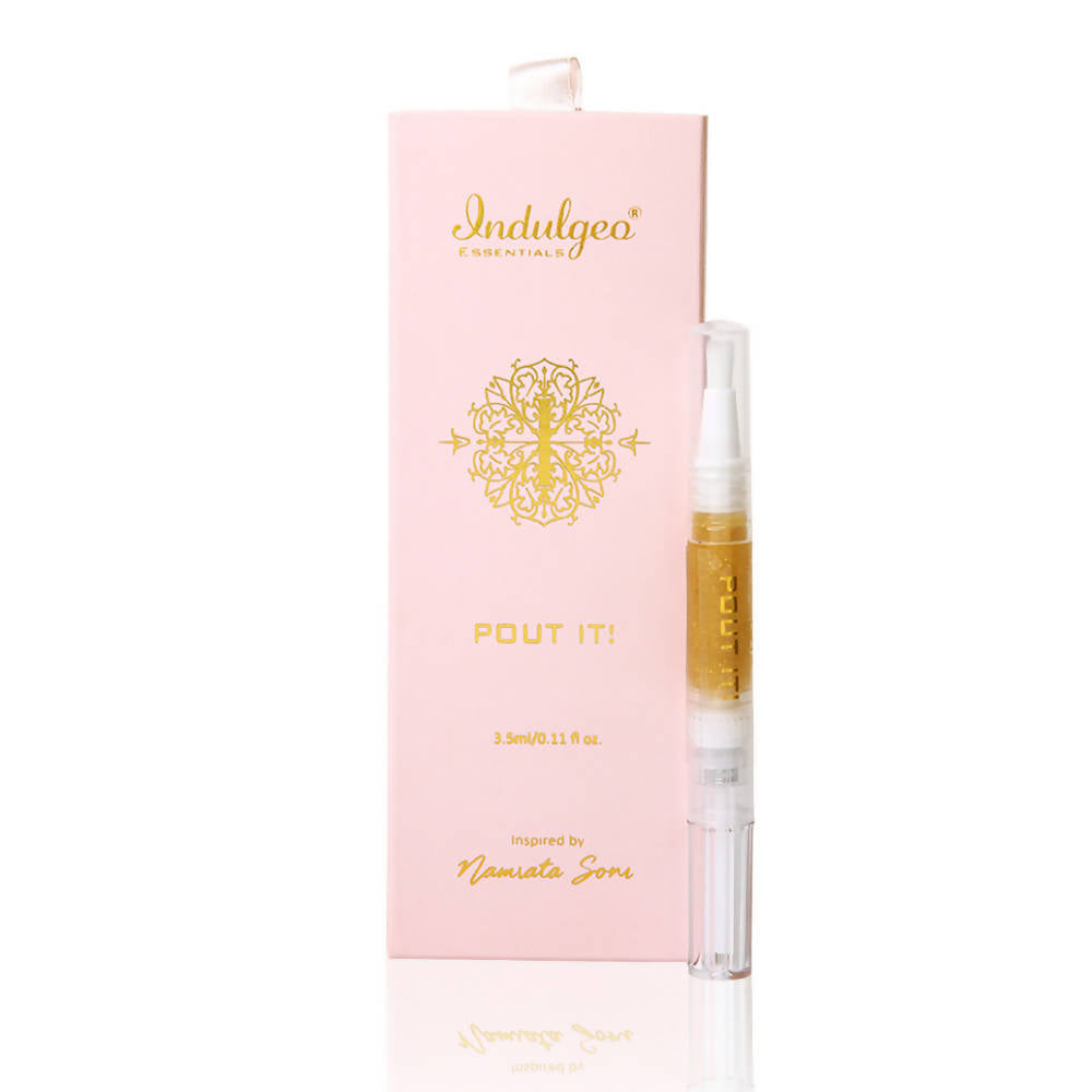 Indulgeo Essentials Pout It – Lip Plumping Oil | Grocsy