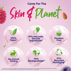 Nivea Fresh Blends Raspberry Body Wash | Grocsy