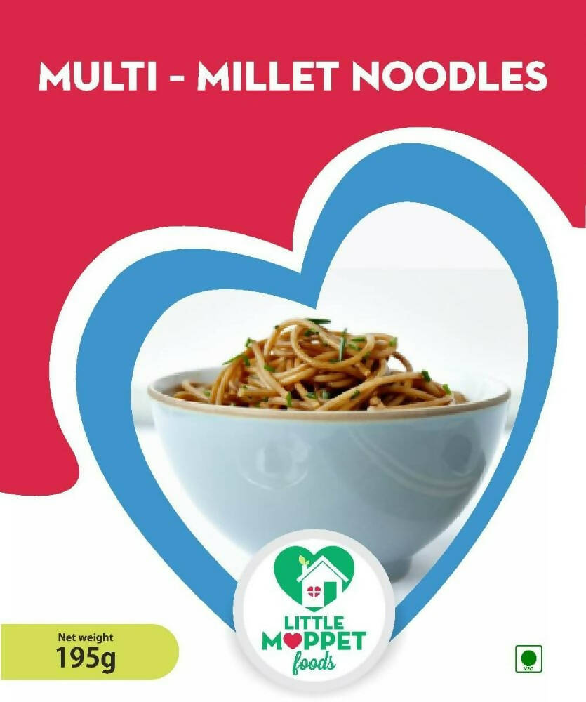 Little Moppet Foods Multi Millet Noodles | Grocsy