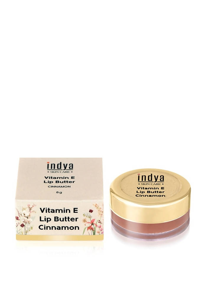 Indya Vitamin E Lip Butter - Cinnamon | Grocsy