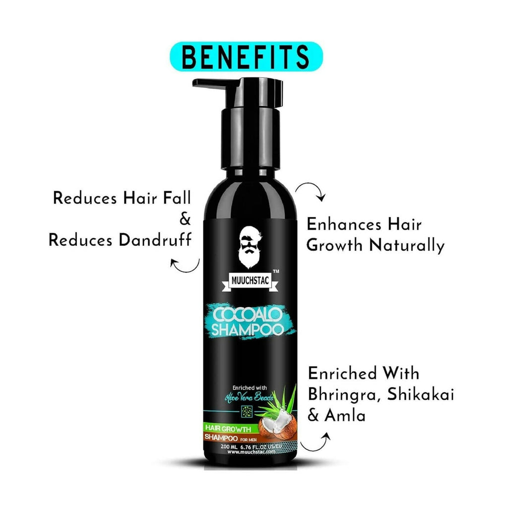 Muuchstac Cocoalo Anti-Dandruff & Anti-Hairfall Shampoo | Grocsy