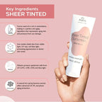 Aveil Sheer Tinted Sunscreen SPF 50 PA +++ | Grocsy
