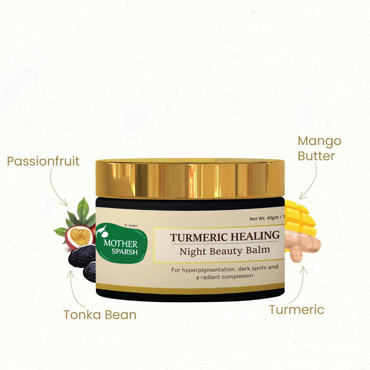 Mother Sparsh Turmeric Healing Night Beauty Balm | Grocsy