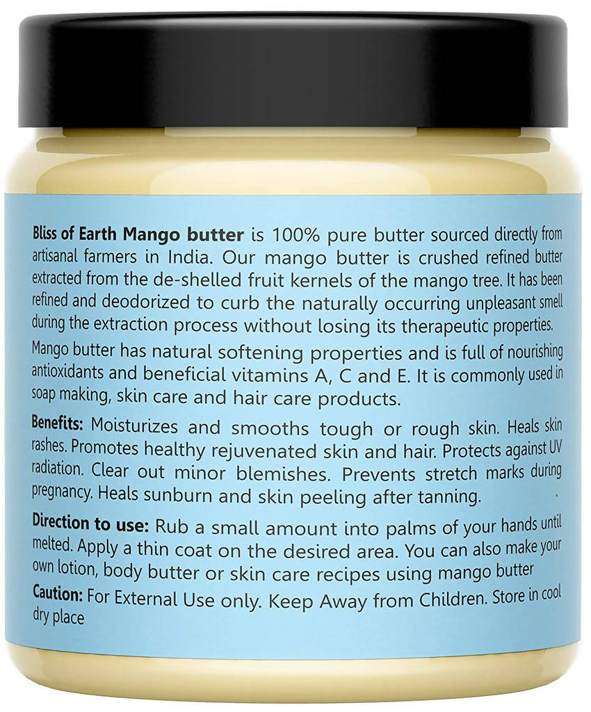 Bliss of Earth Mango Butter | Grocsy