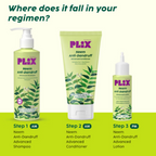 PLIX The Plant Fix Neem Anti-Dandruff Advanced Combo - Shampoo, Conditioner & Lotion | Grocsy