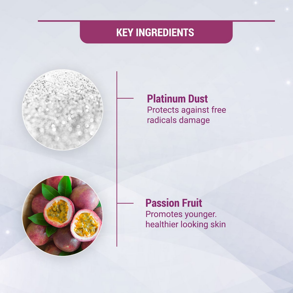 Lotus Herbals Radiant Platinum Cellular Anti-Ageing Facial Kit (170gm) | Grocsy