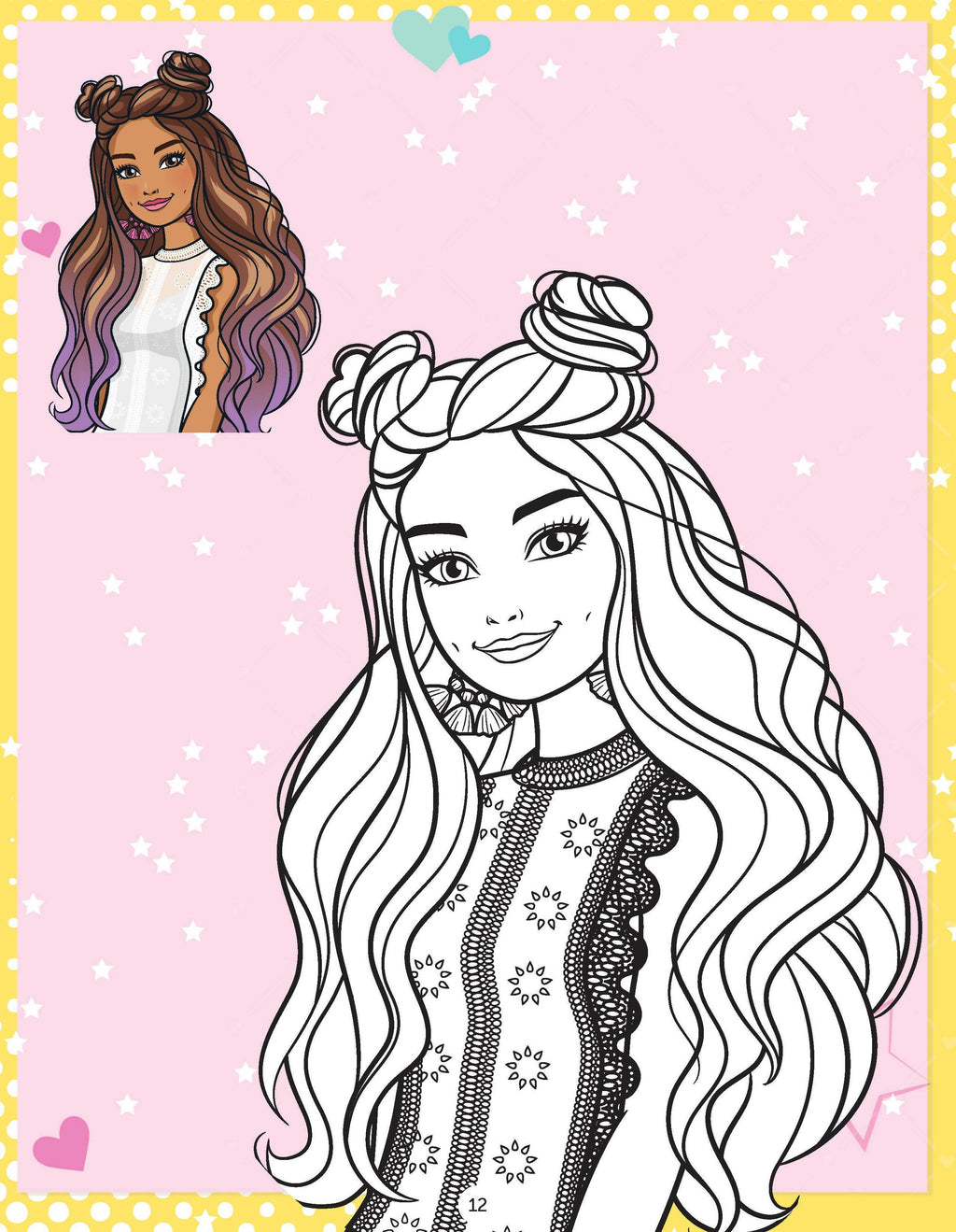 Dreamland Publications Barbie Copy Colouring Book : Children Drawing, Painting & Colouring Book | Grocsy