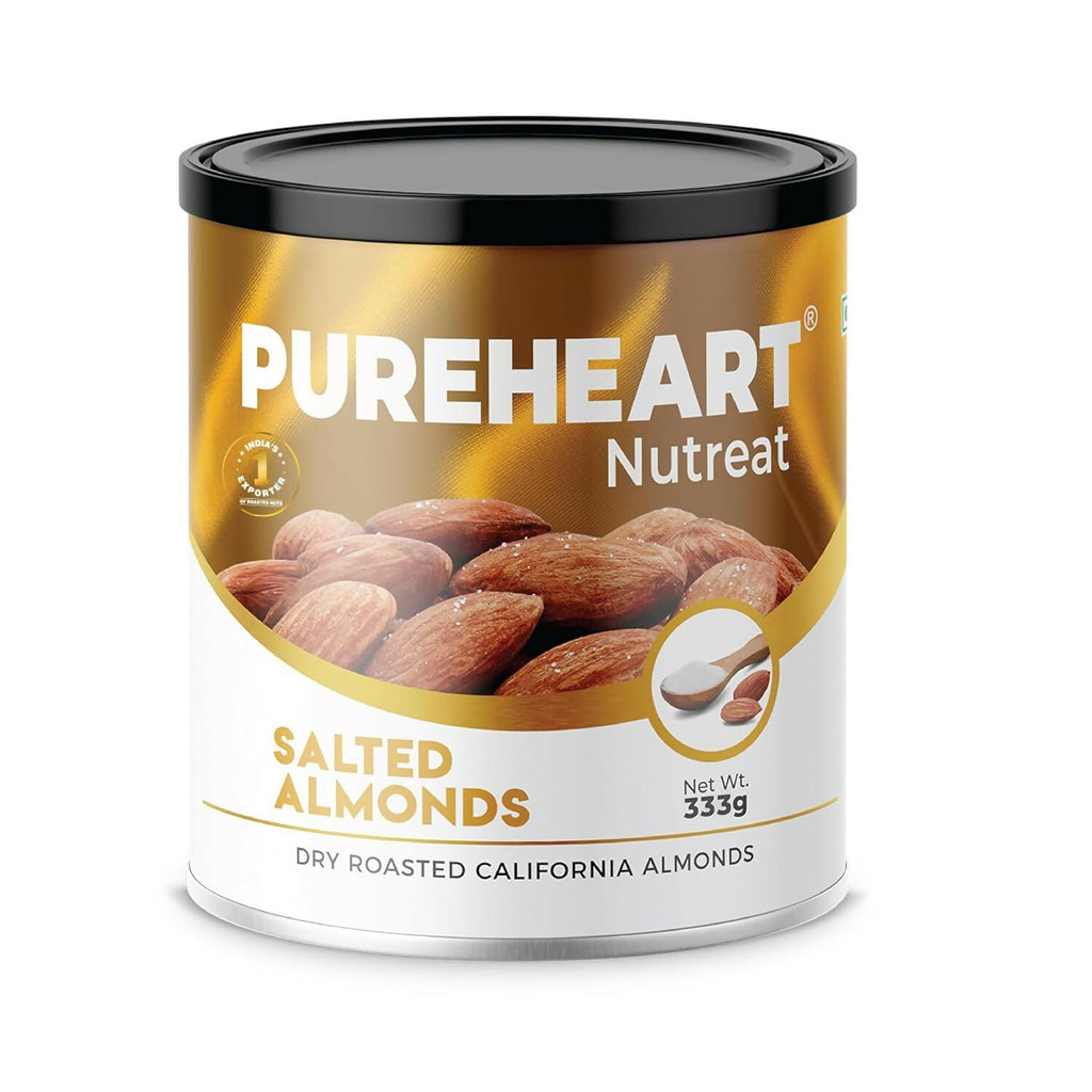 Pureheart Dry Roasted Nutreat Salted Almonds | Grocsy