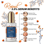 LA Organo 2.5% Retinol Face Serum | Grocsy