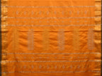 Yellow Uppada Cotton Handloom Saree with Karpur Pallu Design - Global Threads | Grocsy