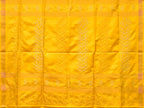 Yellow Uppada Silk Handloom Saree with Karpur Pallu Design - Global Threads | Grocsy