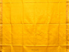 Yellow Uppada Silk Handloom Saree with Karpur Pallu Design - Global Threads | Grocsy