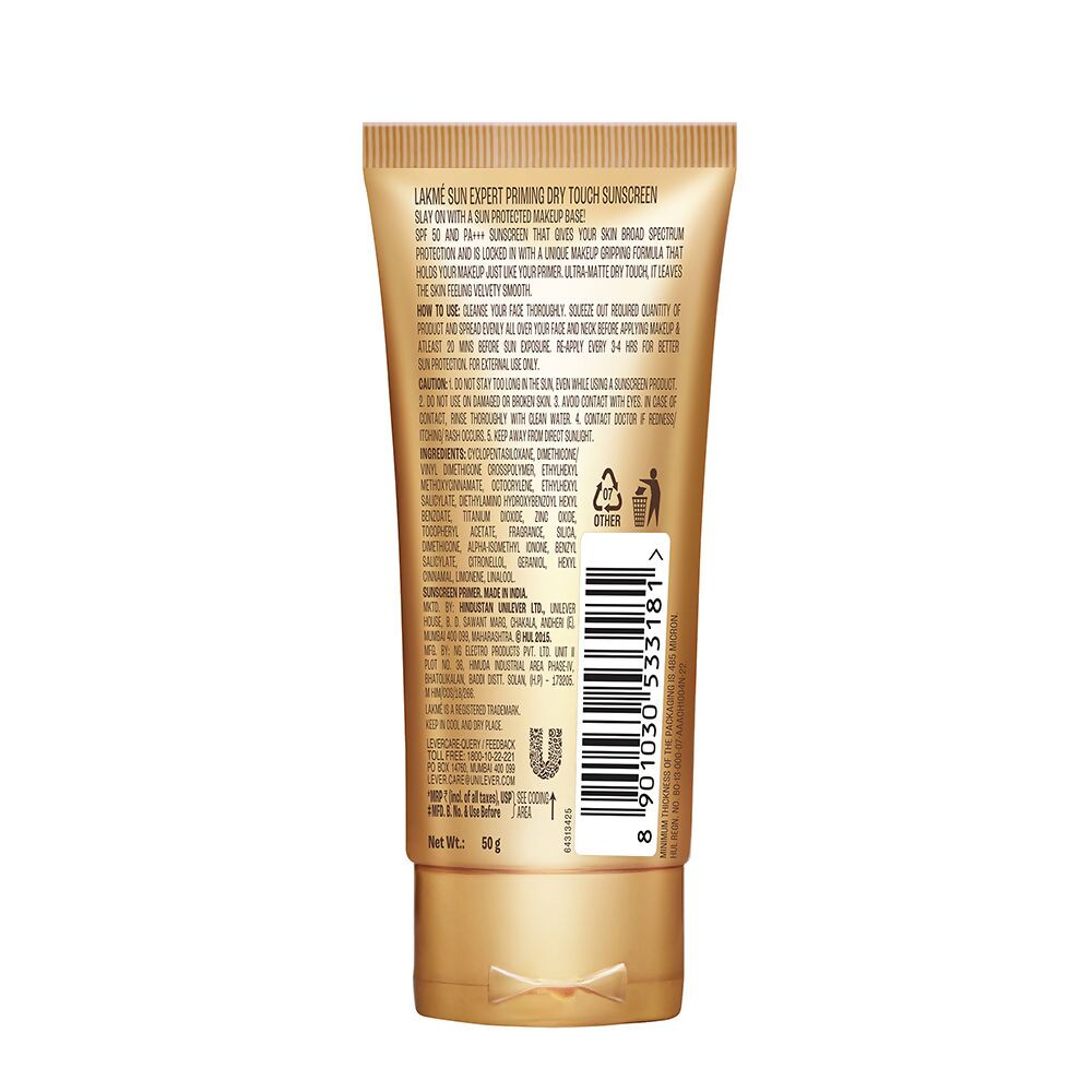 Lakme Sun Expert Priming Sunscreen | Grocsy