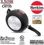 Hawkins Contura Black XT 3.5 L Induction Bottom Pressure Cooker (CXT35) | Grocsy