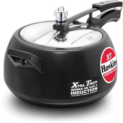 Hawkins Contura Black XT 5 L Induction Bottom Pressure Cooker (CXT50) | Grocsy