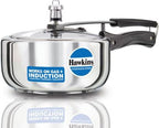 Hawkins Stainless Steel 3 L Induction Bottom Pressure Cooker (HSS3W) | Grocsy