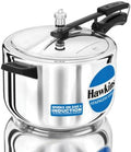 Hawkins Stainless Steel 8 L Induction Bottom Pressure Cooker (HSS80) | Grocsy