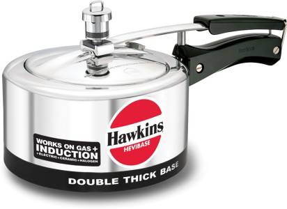 Hawkins Hevibase 2 L Induction Bottom Pressure Cooker (IH20) | Grocsy