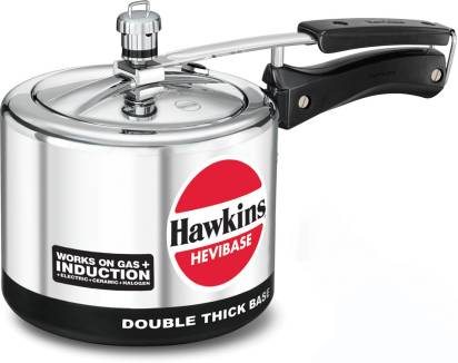 Hawkins Hevibase 3 L Induction Bottom Pressure Cooker (IH30) | Grocsy