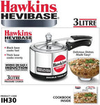 Hawkins Hevibase 3 L Induction Bottom Pressure Cooker (IH30) | Grocsy