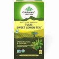 Organic India Tulsi Sweet Lemon Tea 25 Tea Bags | Grocsy