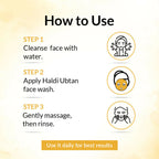 TBC - The Bath and Care Haldi Ubtan Face Wash | Grocsy