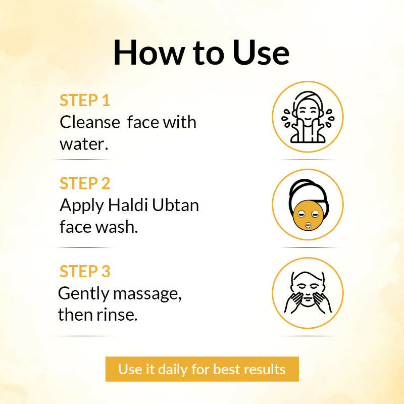 TBC - The Bath and Care Haldi Ubtan Face Wash | Grocsy