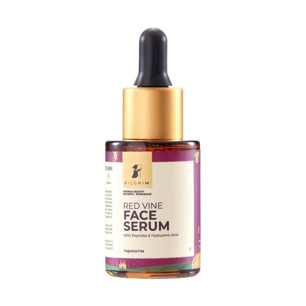 Pilgrim Red Vine Face Serum For Anti-Ageing | Grocsy