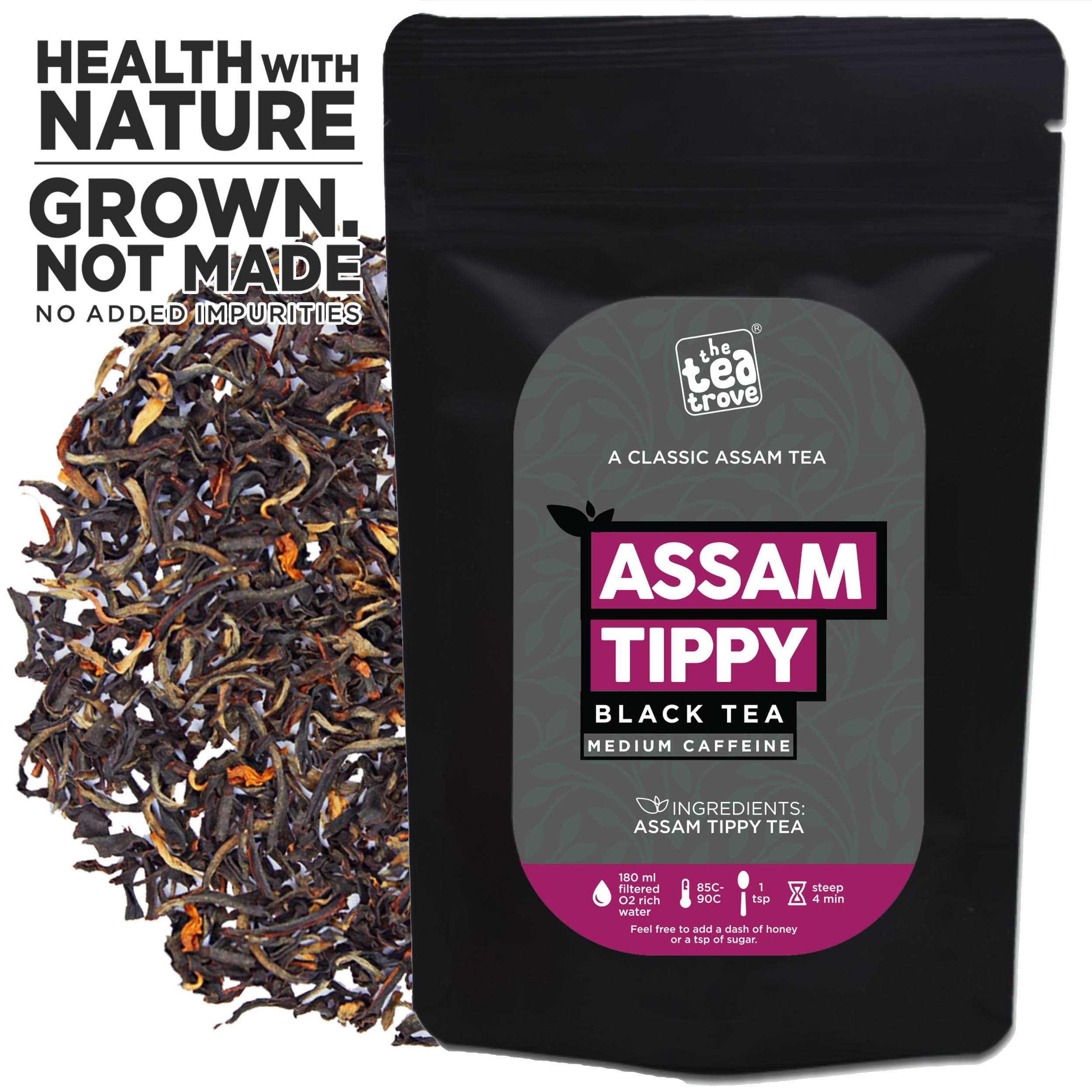The Tea Trove - Assam Tippy Black Tea | Grocsy