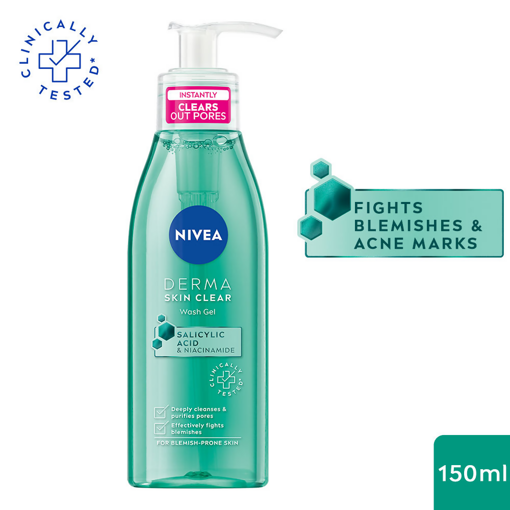 Nivea Derma Skin Clear Face Wash Gel | Grocsy