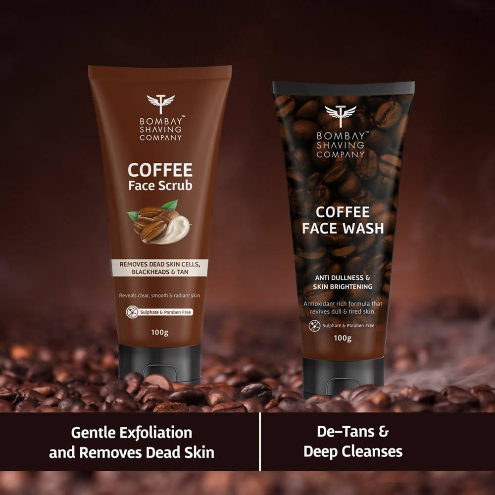 Bombay Shaving Company Coffee Revitalising Skin Care Combo | Grocsy