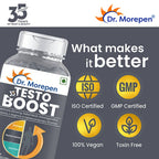 Dr. Morepen Gokshura and Testo Boost Tablets Combo for Men | Grocsy