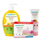 Mamaearth Cleanse & Protect Kit | Grocsy