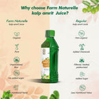 Farm Naturelle Immunity Kalp Amrit Juice - Strong Herbal Blend | Grocsy