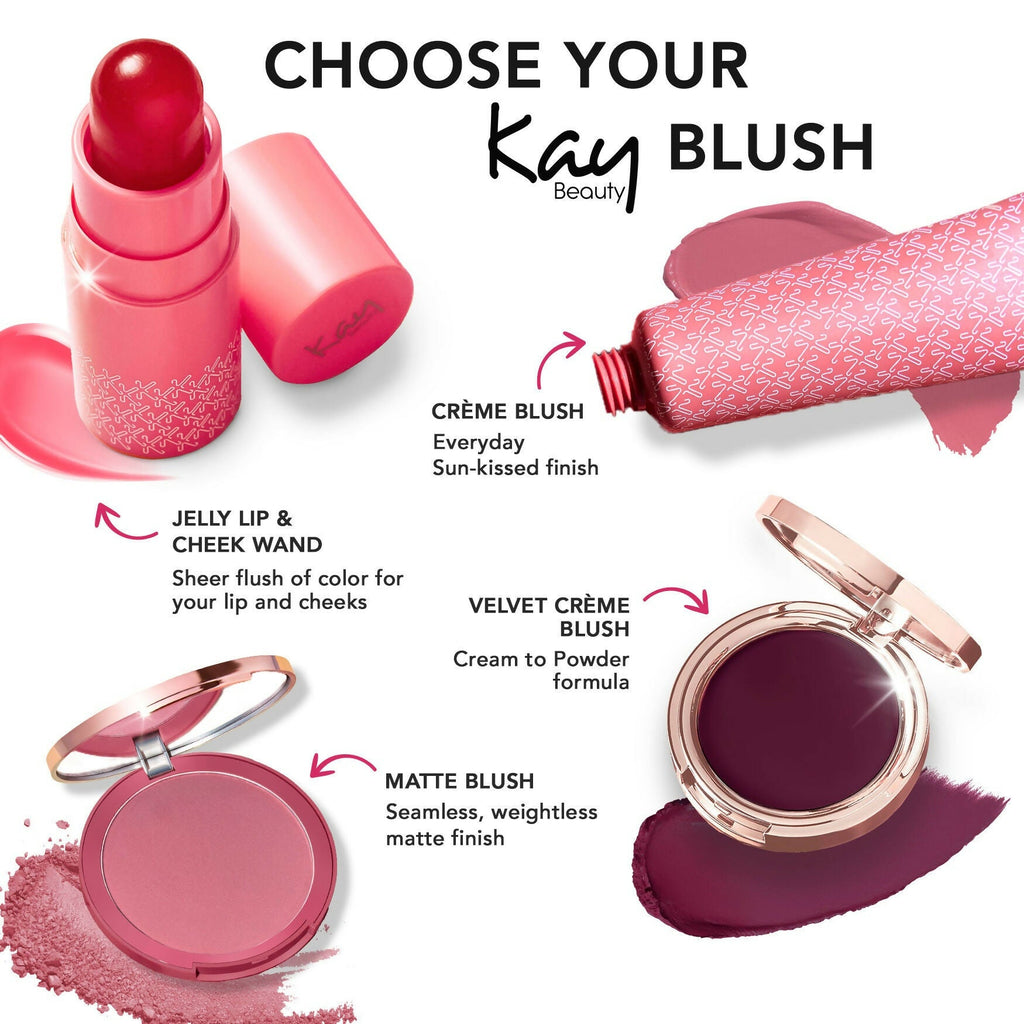Kay Beauty Jelly Blush Wand - Cherry Cola | Grocsy